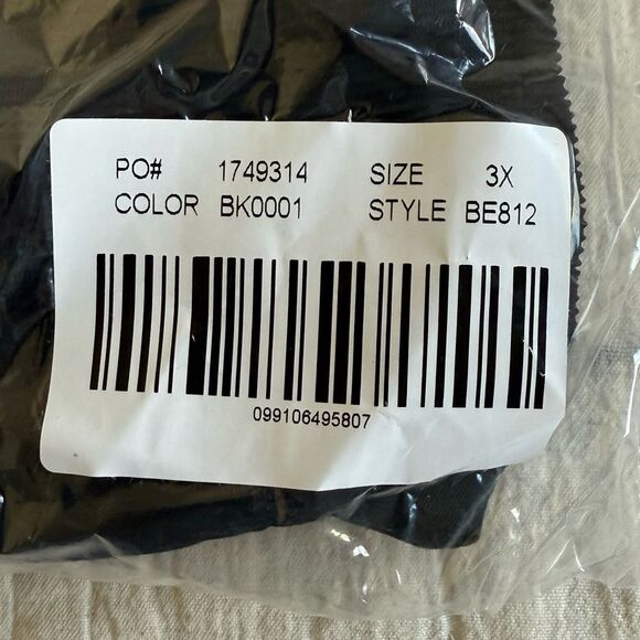 NWT J.Crew Ribbed Cross-Front Cheeky Bikini Bottom Black Size 3X - Picture 10 of 10